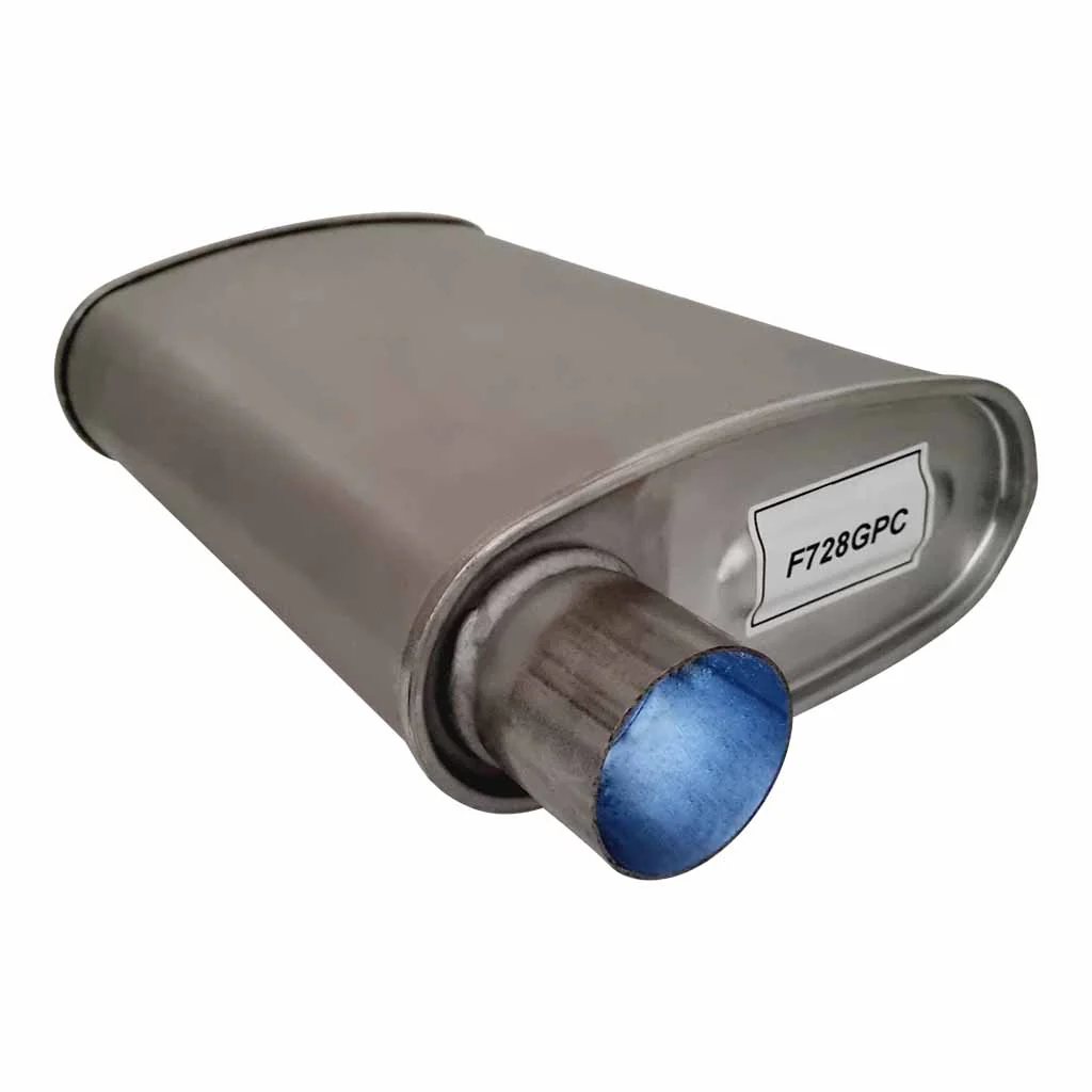 10" x 4" Offset/Offset Configurations Mufflers | Aluminised | Select Your Size Length and Internal Options - Image 6