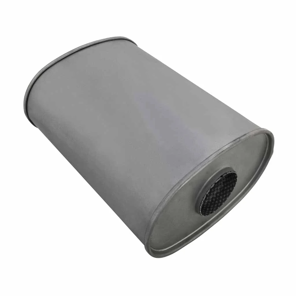 10" x 6.5" Centre/Dual Configurations Mufflers | Aluminised | Select Your Size Length and Internal Options - Image 3