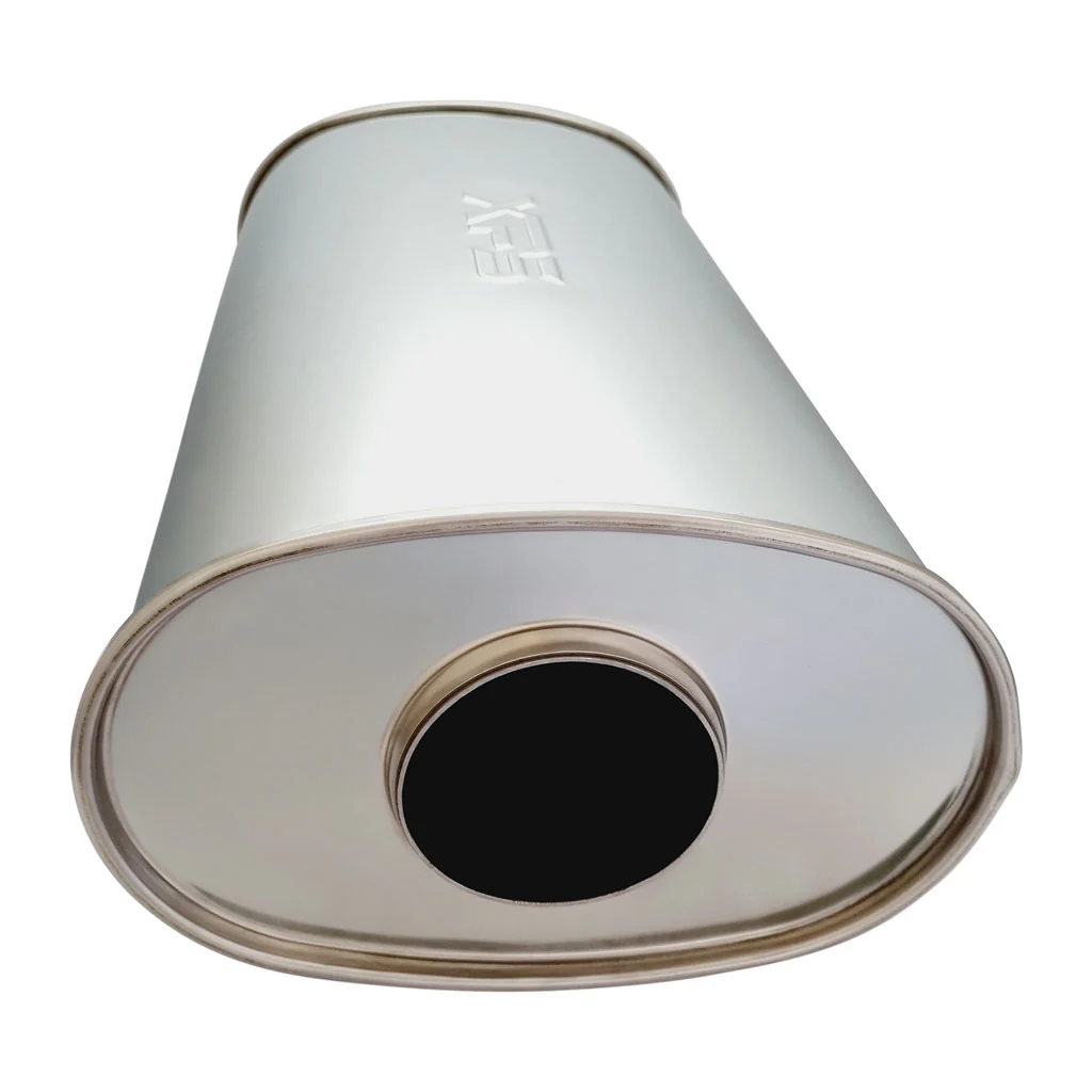 10" x 6.5" Centre/Dual Configurations Mufflers | Stainless 304 | Select Your Size Length and Internal Options - Image 5