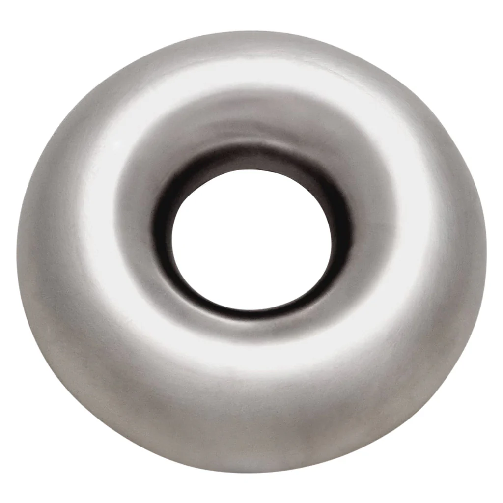 2 1/2" 360 Degree Donut Bend Tight Radius Seamless Brushed 304 Stainless Steel