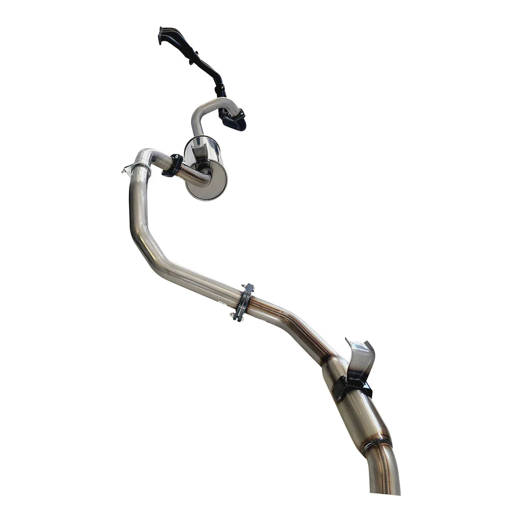 2.5 Inch Stainless Exhaust With Headers For Toyota Landcruiser 80 Series FZJ80 4.5L - Image 2