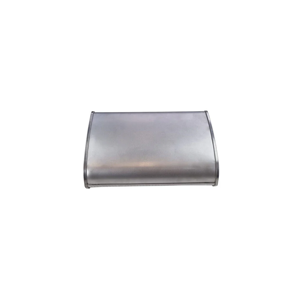 2.5" Universal Car Muffler 10" x 4" Oval 14" Long No Stubs O/O - Image 3
