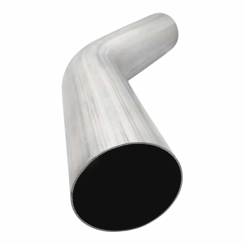 3" Mandrel Bend Exhaust Pipe 76mm - 45 Degree - Mild Steel MB30045