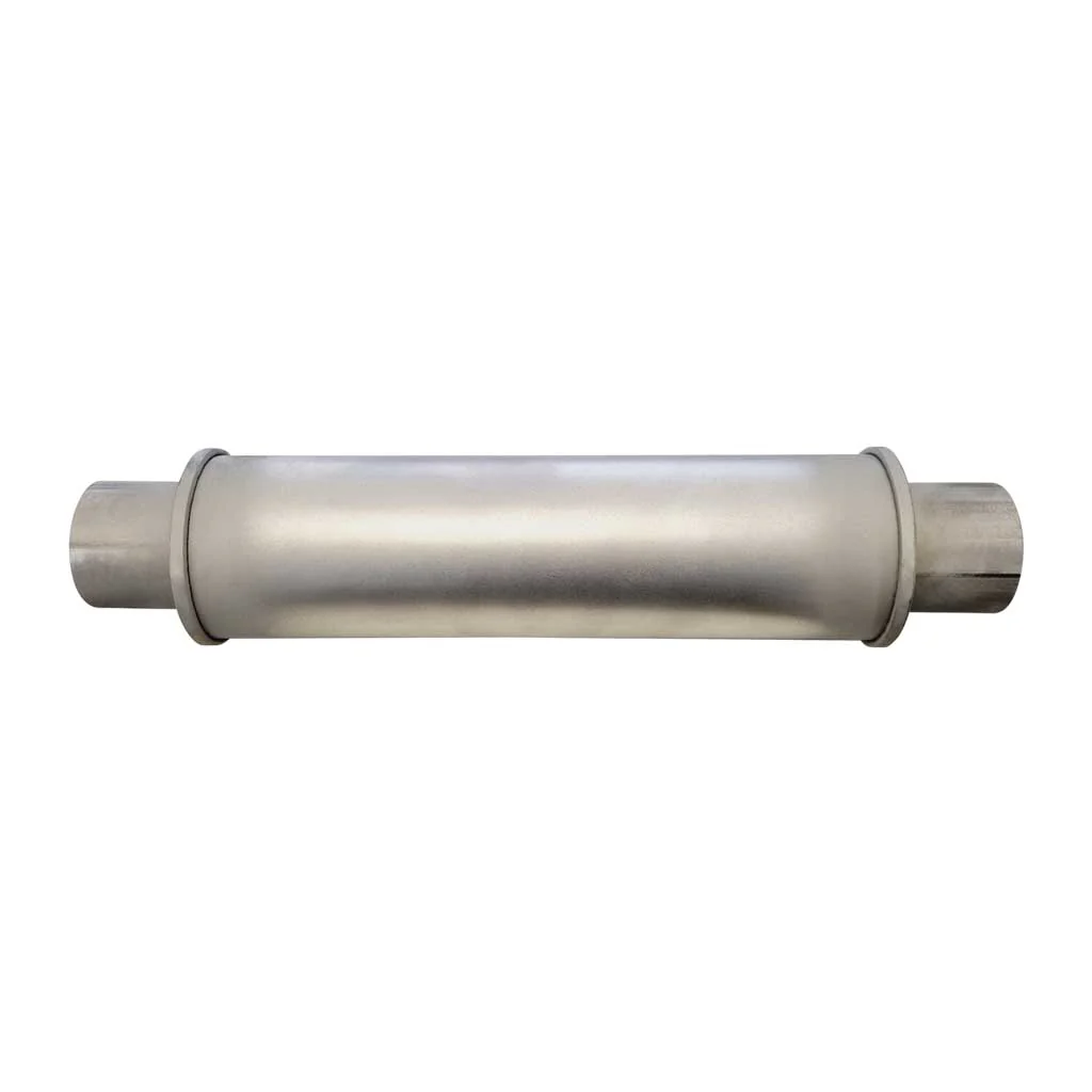 4" Round Centre/Centre Configurations Universal Mufflers | Aluminised | Select Your Size Length and Internal Options - Image 7