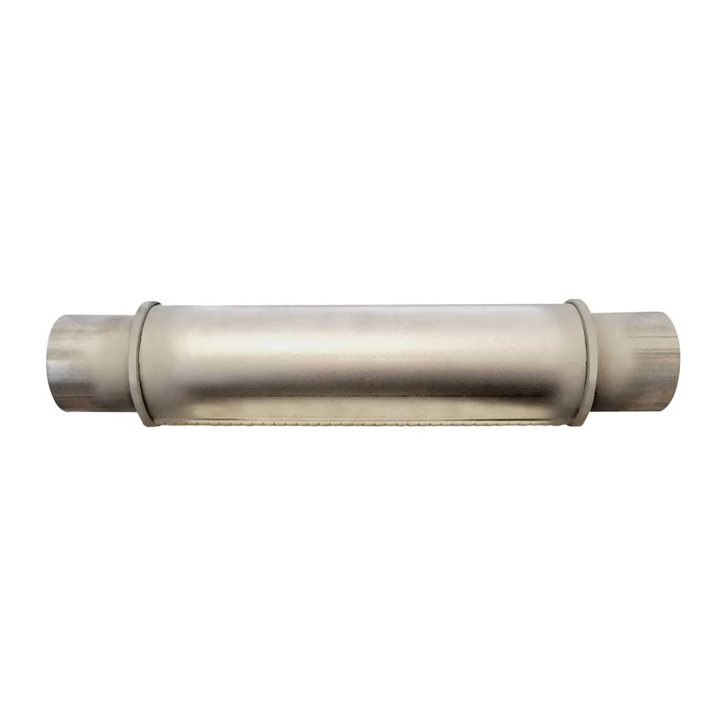 4" Round Centre/Centre Configurations Universal Mufflers | Aluminised | Select Your Size Length and Internal Options - Image 9