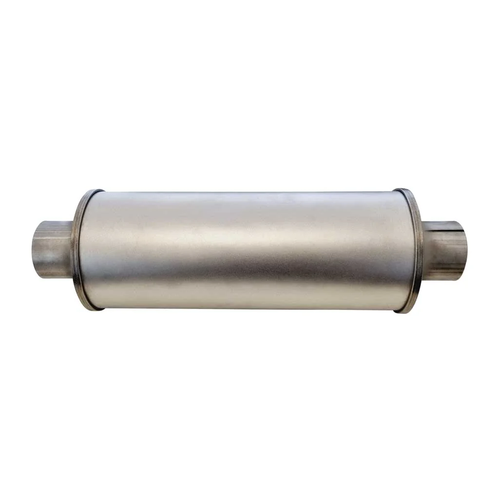 5" Round Centre/Centre Configurations Universal Mufflers | Aluminised | Select Your Size Length and Internal Options - Image 6