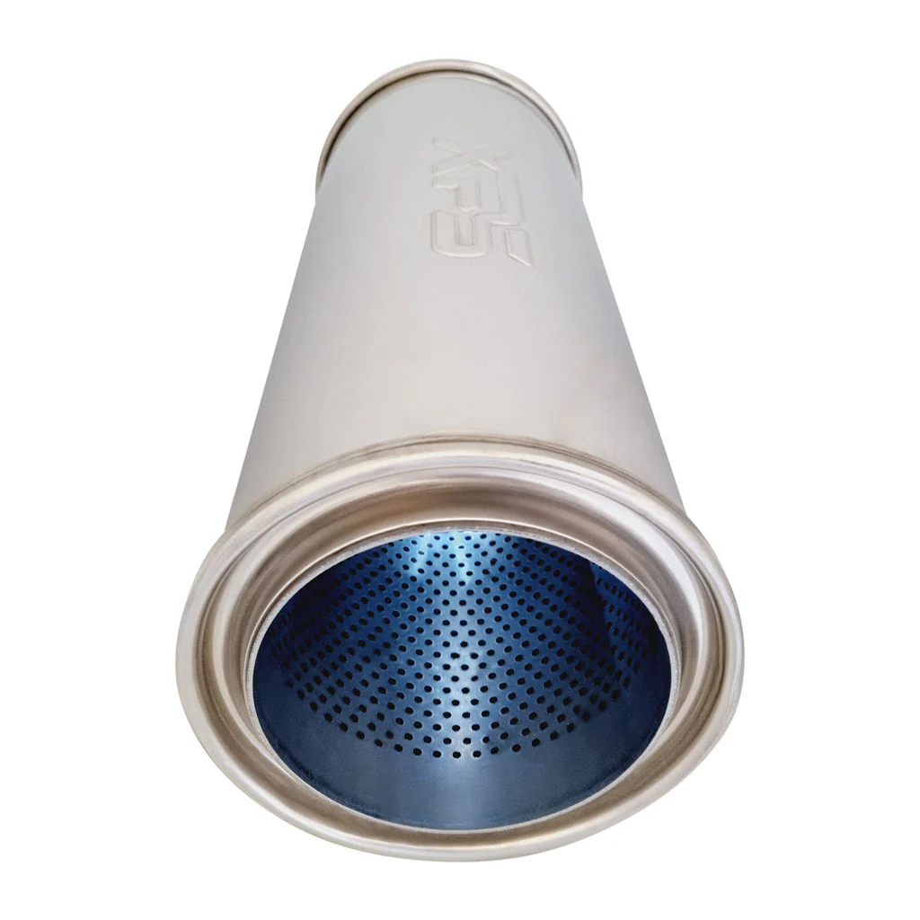 5" Round Centre/Centre Configurations Universal Mufflers | Stainless 304 | Select Your Size Length and Internal Options - Image 2