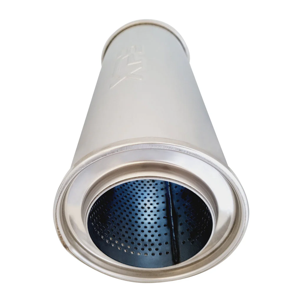 5" Round Centre/Centre Configurations Universal Mufflers | Stainless 304 | Select Your Size Length and Internal Options - Image 9