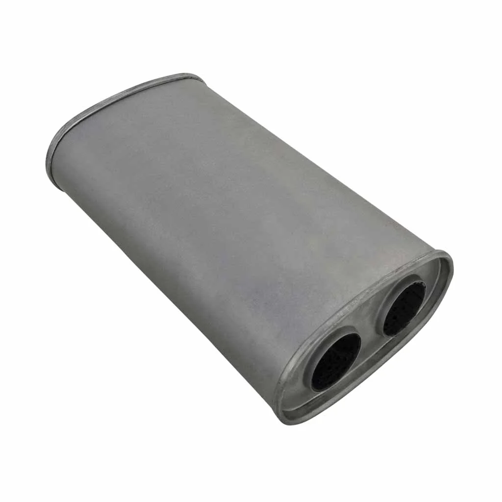 8" x 4" Dual/Dual Configurations Mufflers | Aluminised | Select Your Size Length and Internal Options - Image 2