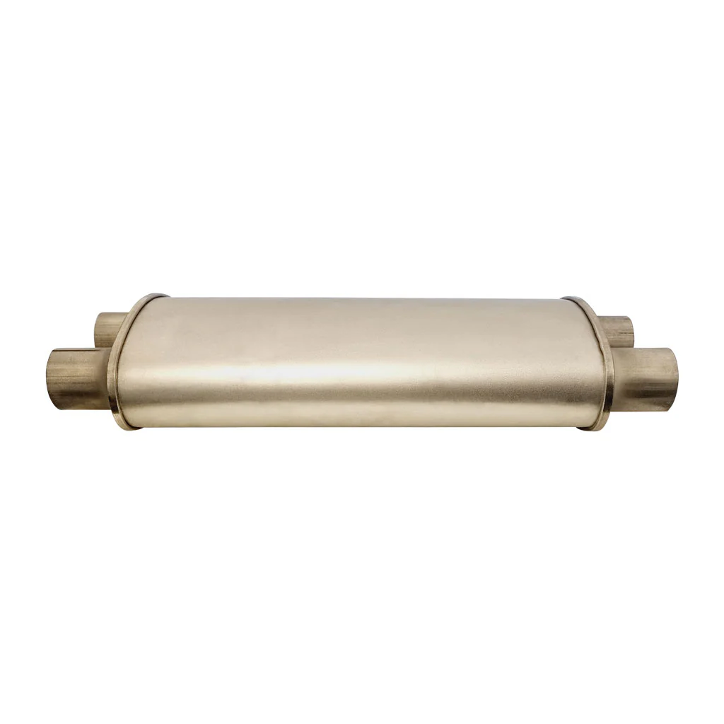 8" x 4" Dual/Dual Configurations Mufflers | Aluminised | Select Your Size Length and Internal Options - Image 3