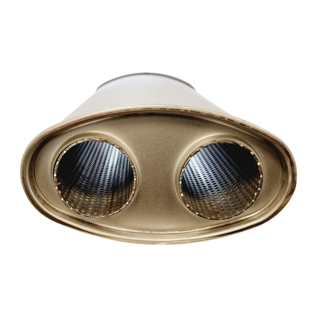 8" x 4" Dual/Dual Configurations Mufflers | Aluminised | Select Your Size Length and Internal Options - Image 5