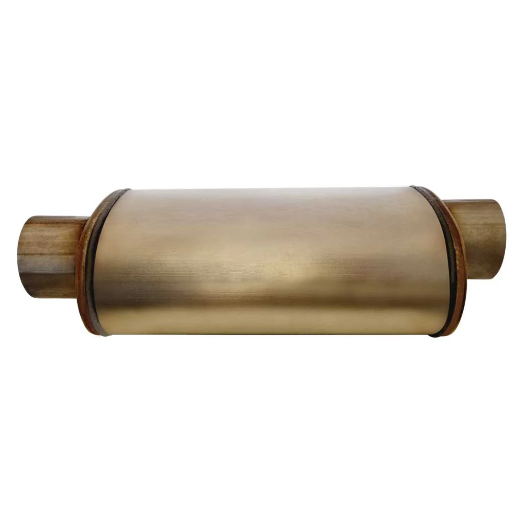 8" x 5" Offset/Centre Configurations Mufflers | Stainless 409 | Select Your Size Length and Internal Options - Image 4