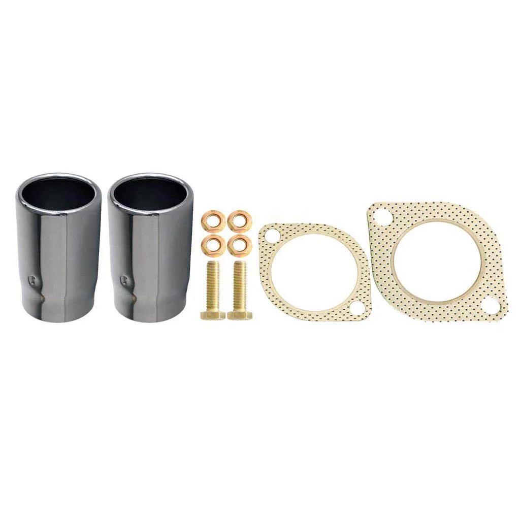 BA BF XR6 Sedan Ford Falcon 2.5 Inch Catback Sports Exhaust Dual Out Muffler - Image 4