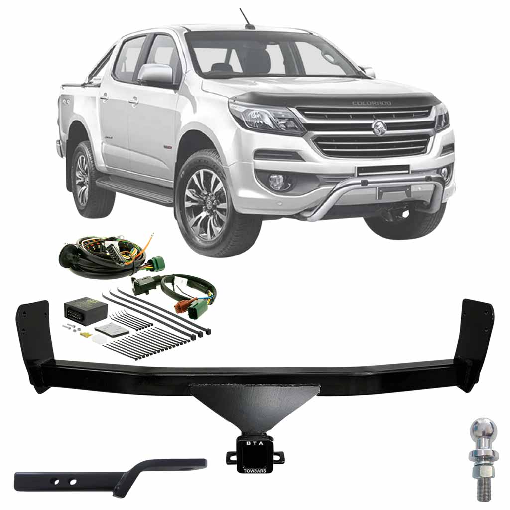 BTA Towbar Kit To Suit Holden Colorado 06/2012 - On Wiring Harness UNT24MF ***** Special Order Item ******