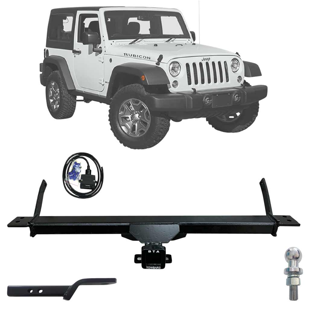 BTA Towbar Kit To Suit Jeep Wrangler 01/1996 - 03/2007 ***** Special Order Item ******