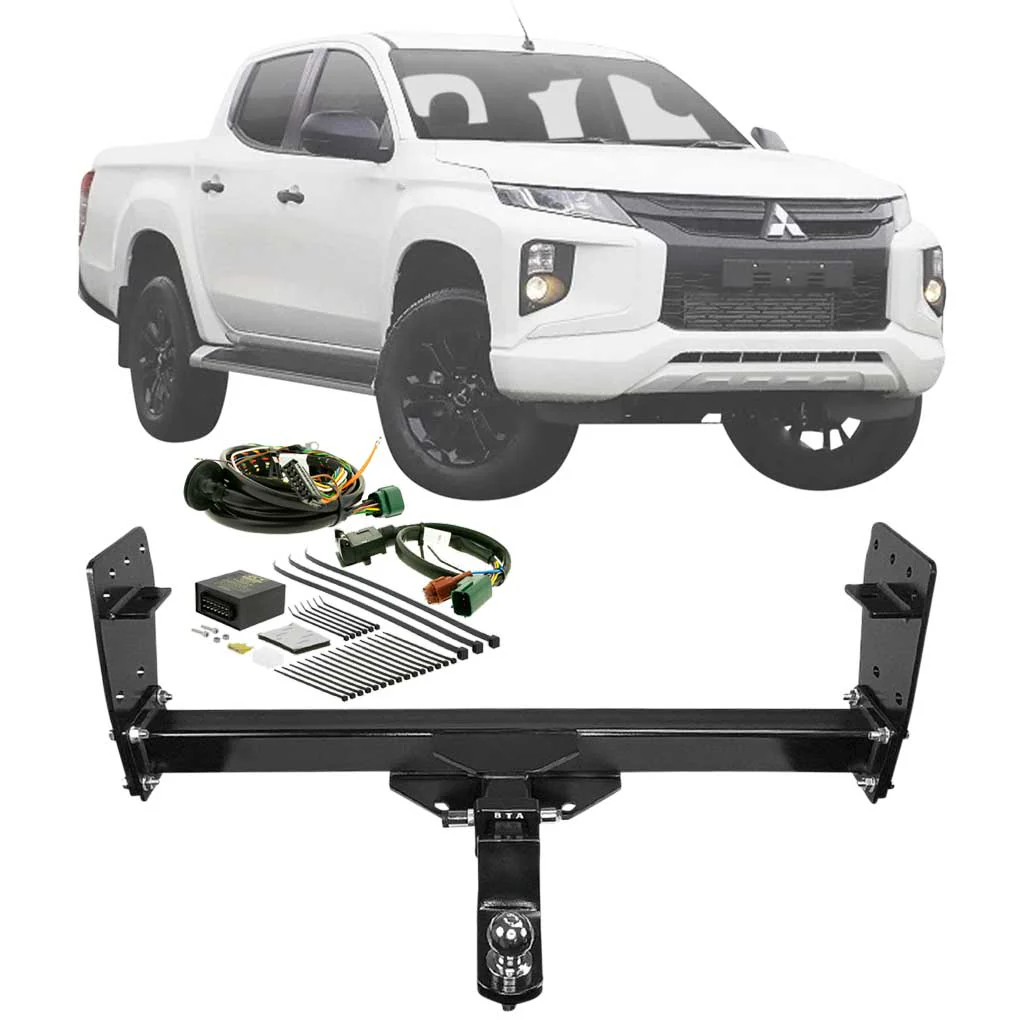 BTA Towbar Kit To Suit Mitsubishi Triton MR Ute 11/2018 - On with bumper ***** Special Order Item ******