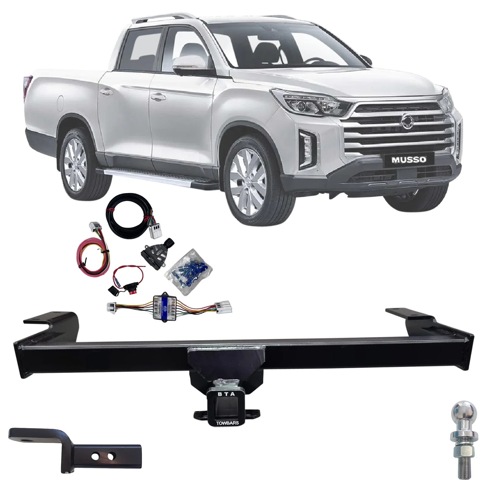 BTA Towbar Kit To Suit SsangYong Musso LWB 01/2018 - On ***** Special Order Item ******