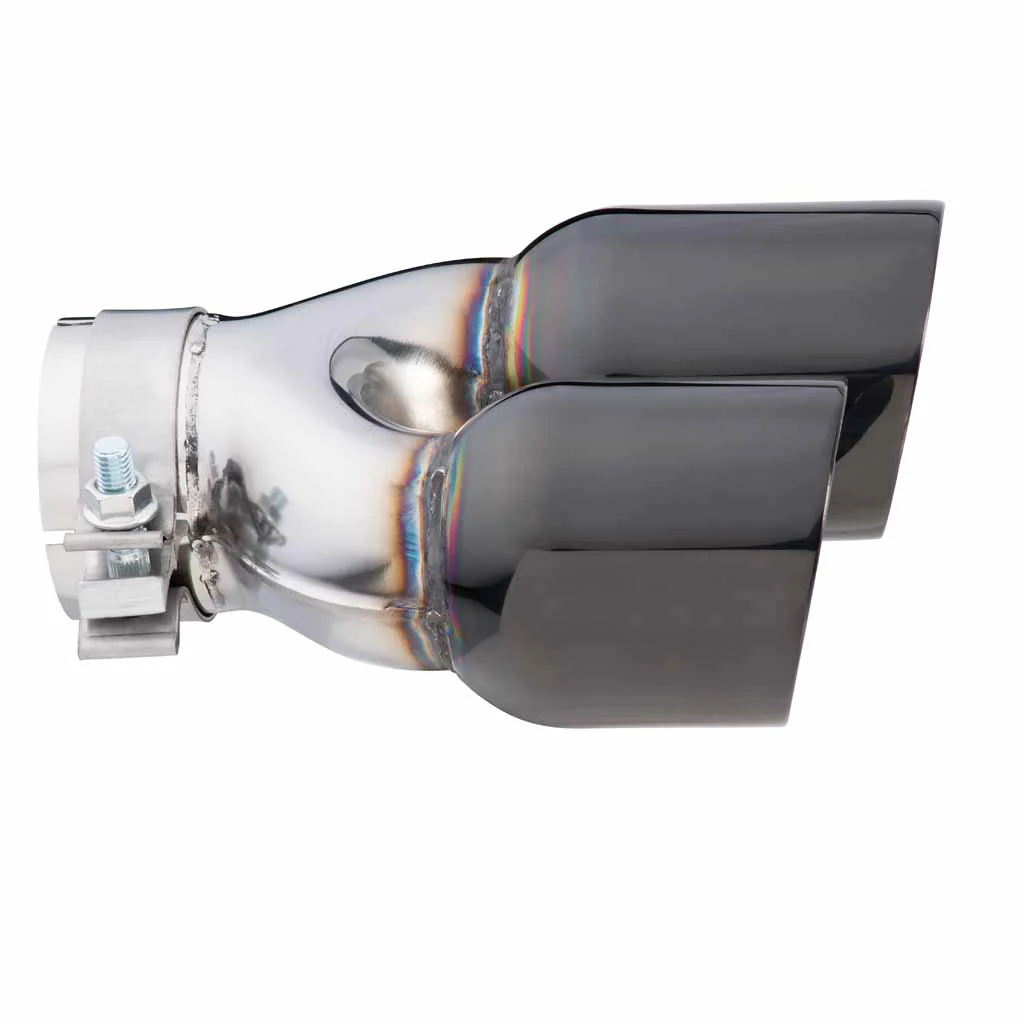 Exhaust Tip Y-Piece Inner Cone 3 Inch In - Dual 3.5 Inch Out 9" Long LHS 304SS - Image 3