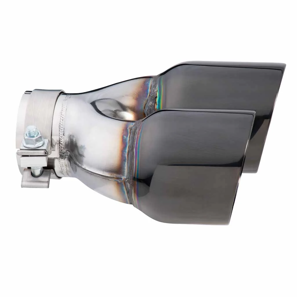 Exhaust Tip Y-Piece Inner Cone 3 Inch In - Dual 4 Inch Out 9" Long LHS 304SS - Image 3
