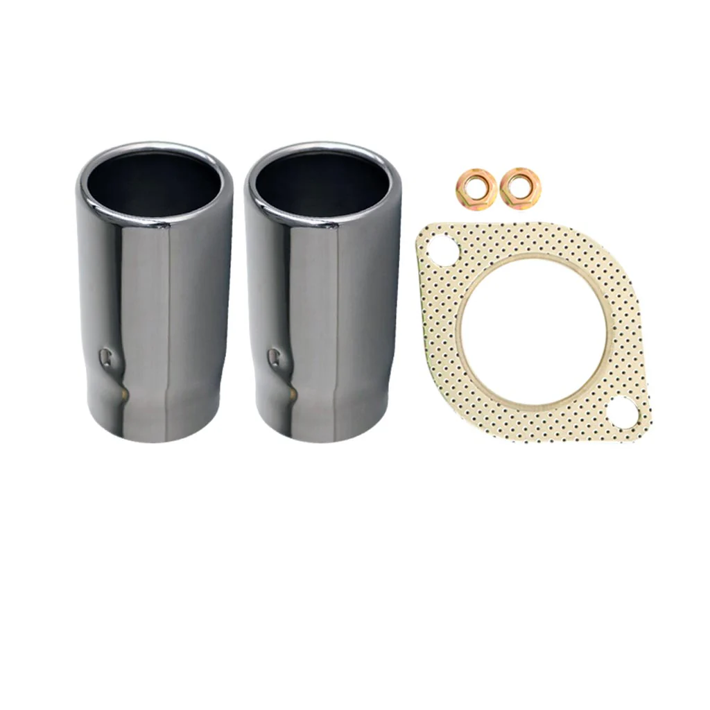 Ford Falcon BA BF 6Cyl XR6 2.5 Inch Rear Exhaust Muffler S/Steel Tips - Image 2