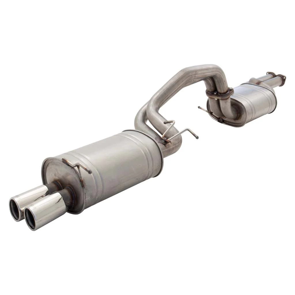 Ford Falcon BA BF XR8 Sedan Twin 2.5' Catback With Large Muffler - Raw 409 **** Special Order Item ****