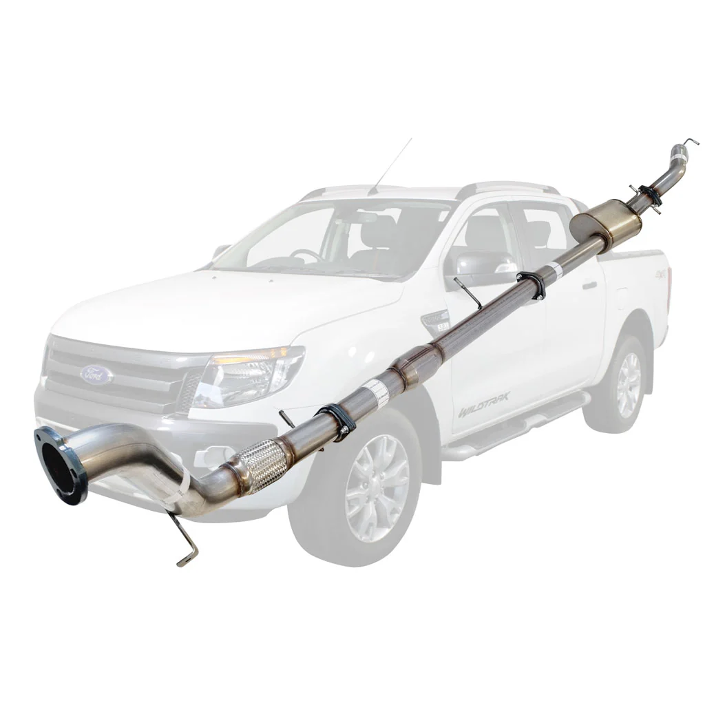 Ford Ranger PX 2011-2016 3.2L 3 Inch Turbo Back Exhaust System - Image 11