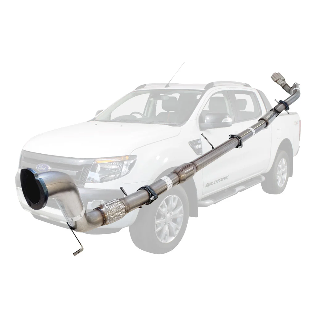 Ford Ranger PX 2011-2016 3.2L 3 Inch Turbo Back Exhaust System - Image 4