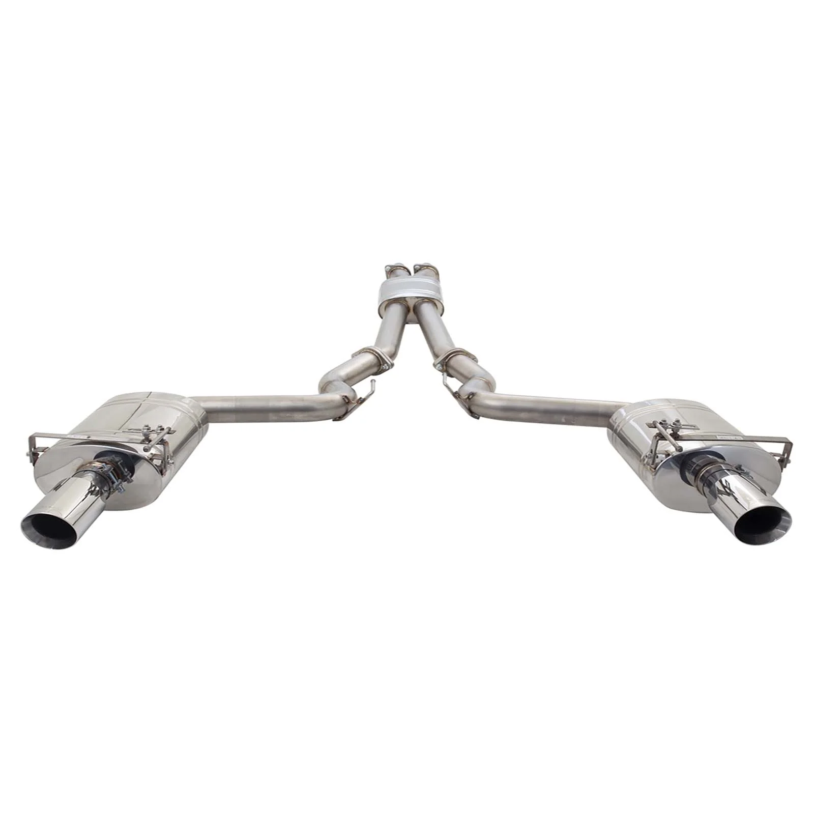 Ford S550 Mustang GT V8 Performance Cat Back System with Oval Rears **** Special Order Item **** - Image 2