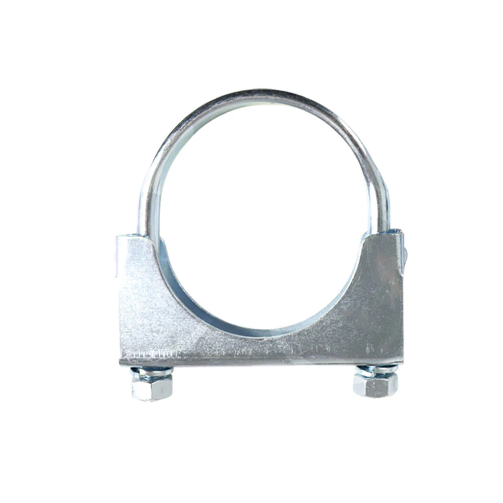 Heavy-Duty Silver U-Bolt Exhaust Clamps - Suitable for Expanded Pipes, Available in Sizes from 1 Inch to 6 Inches - Image 14