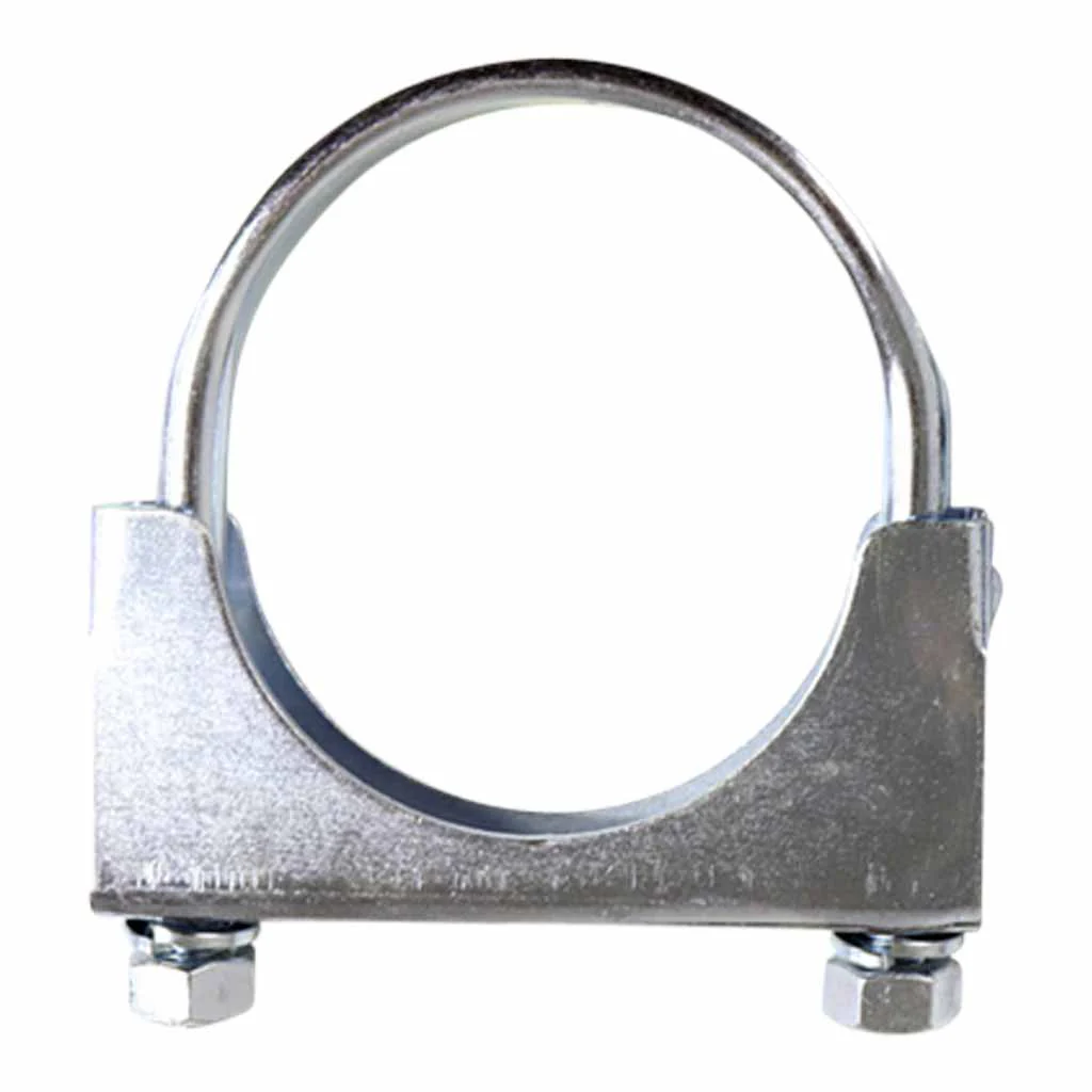 Heavy-Duty Silver U-Bolt Exhaust Clamps - Suitable for Expanded Pipes, Available in Sizes from 1 Inch to 6 Inches - Image 16