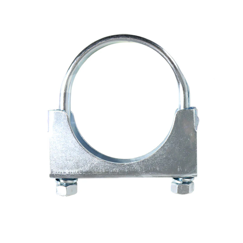 Heavy-Duty Silver U-Bolt Exhaust Clamps - Suitable for Expanded Pipes, Available in Sizes from 1 Inch to 6 Inches - Image 17