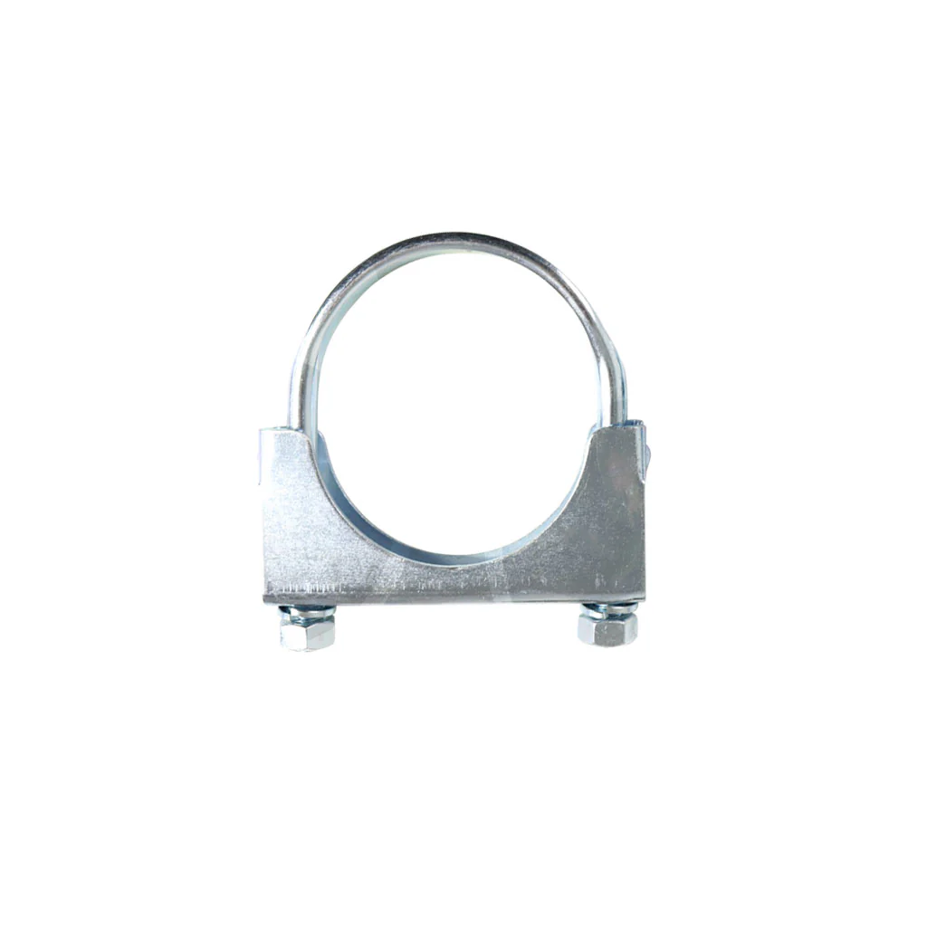 Heavy-Duty Silver U-Bolt Exhaust Clamps - Suitable for Expanded Pipes, Available in Sizes from 1 Inch to 6 Inches - Image 3