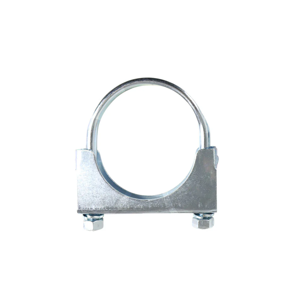 Heavy-Duty Silver U-Bolt Exhaust Clamps - Suitable for Expanded Pipes, Available in Sizes from 1 Inch to 6 Inches - Image 6