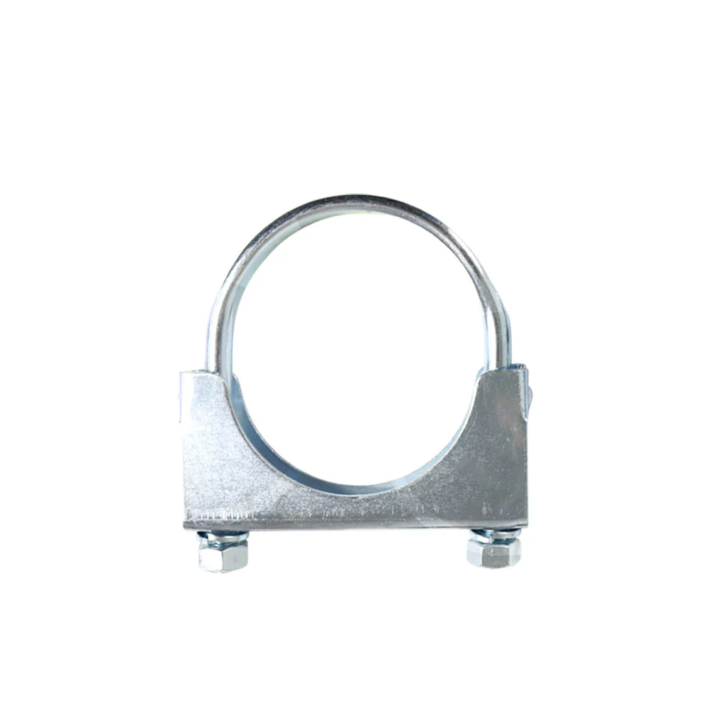 Heavy-Duty Silver U-Bolt Exhaust Clamps - Suitable for Expanded Pipes, Available in Sizes from 1 Inch to 6 Inches - Image 8