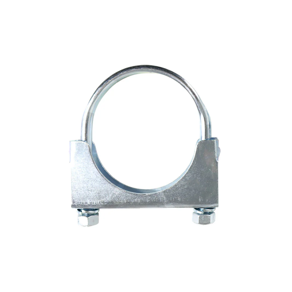 Heavy-Duty Silver U-Bolt Exhaust Clamps - Suitable for Expanded Pipes, Available in Sizes from 1 Inch to 6 Inches - Image 9