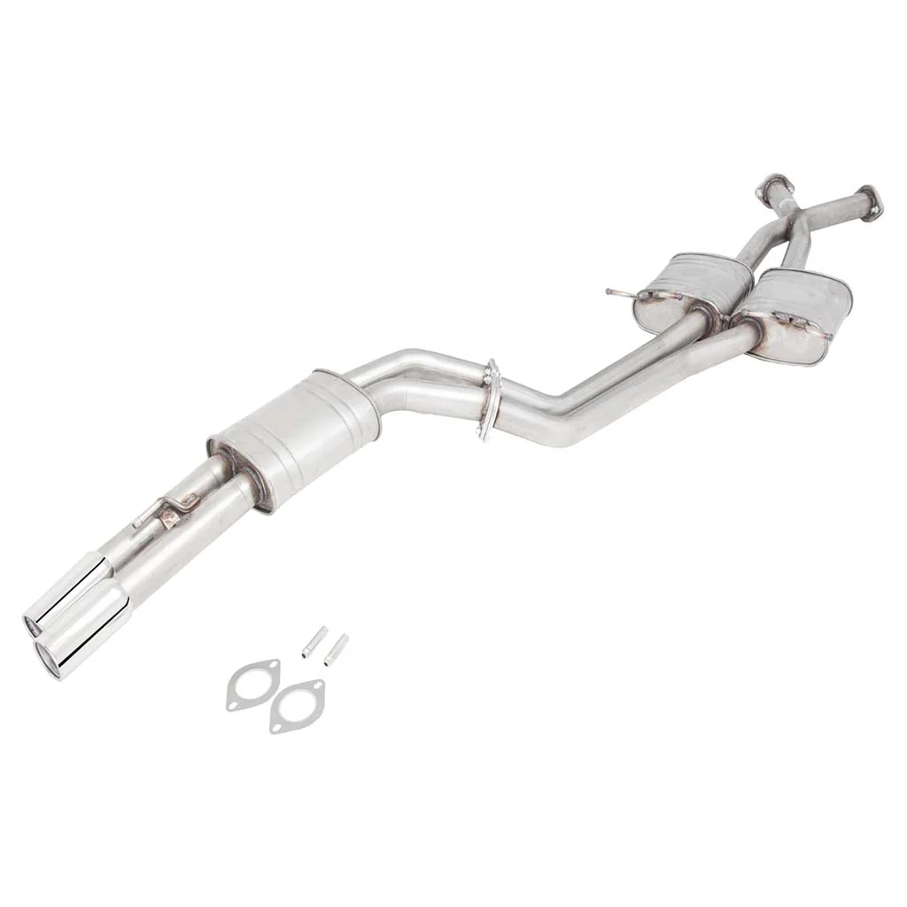 Holden Commodore VT VX VY VZ Sedan XFORCE Twin 2.25" Catback Exhaust - Raw 409 **** Special Order Item ****