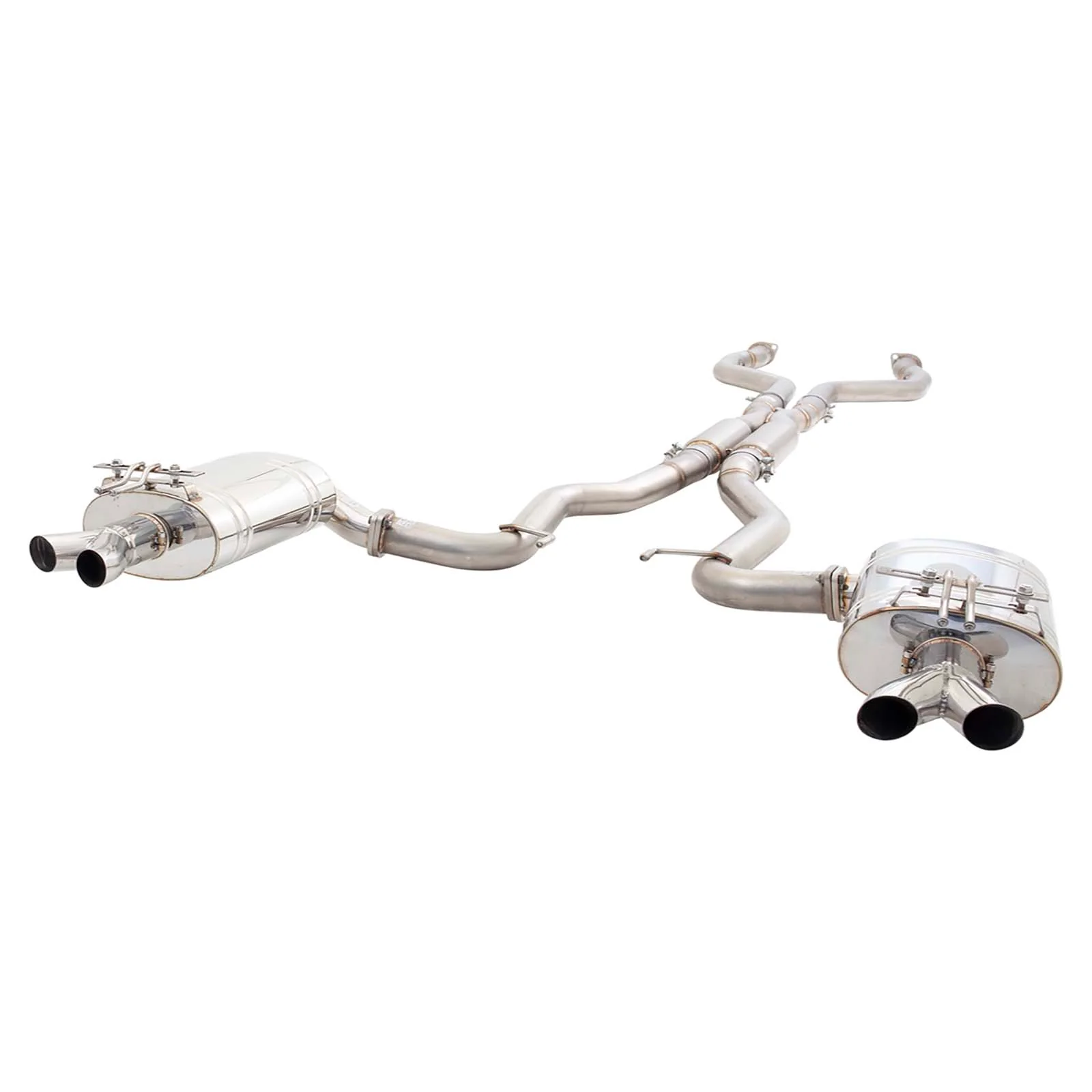 Holden HSV GTS GEN-F 2013 - 2017 XFORCE Twin 3 Inch Catback System - Polished SS **** Special Order Item **** - Image 2