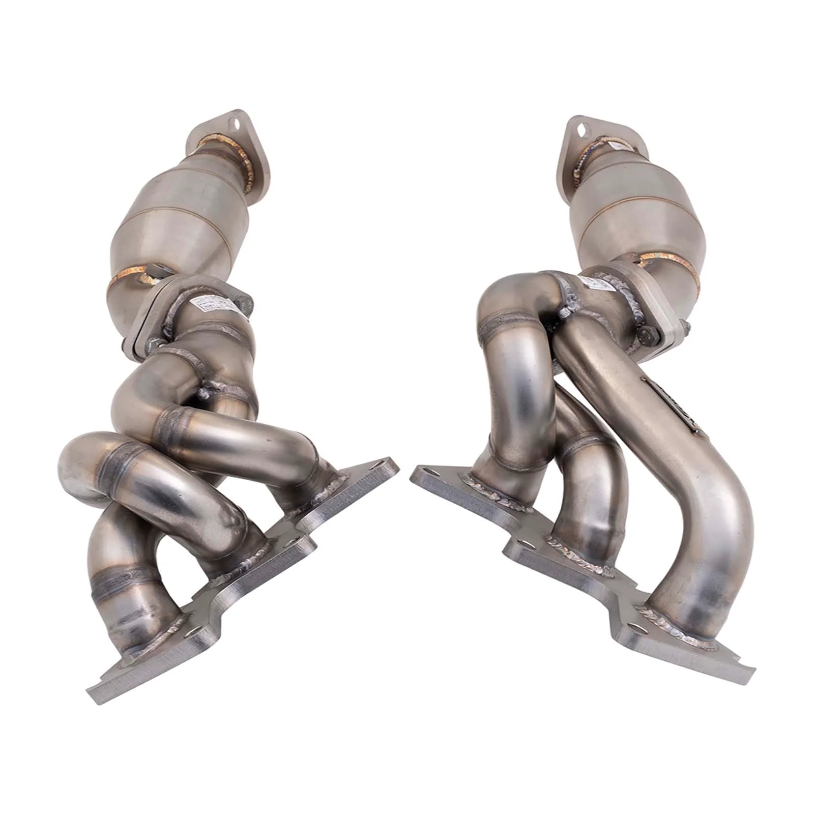 Holden VE SV6 Header  1"5/8 into 2.5" with Metallic Cats Matte Finish Stainless(SIDI O2 need extention leads) **** Special Order Item **** - Image 2