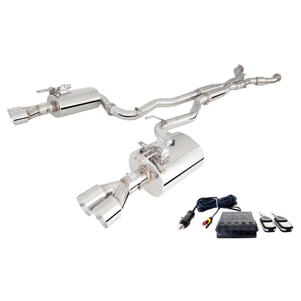 Holden VE/VF Commodore V8 Raw 409 Twin 2.5Inch Varex Valved Cat Back System **** Special Order Item ****