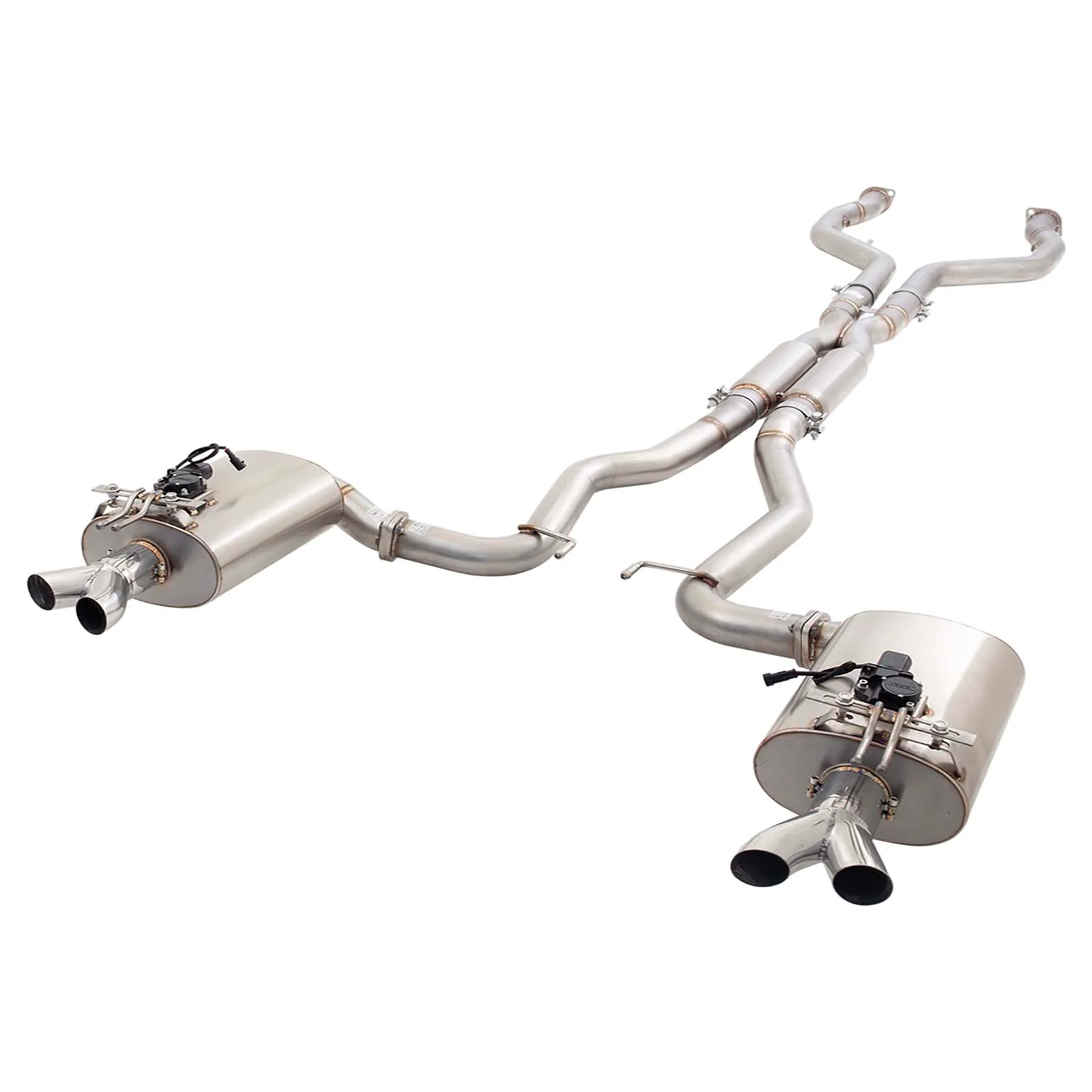 HSV GTS GEN-F 2013 2017 XFORCE Twin 3" Catback System Varex Rears Polished SS **** Special Order Item **** - Image 2