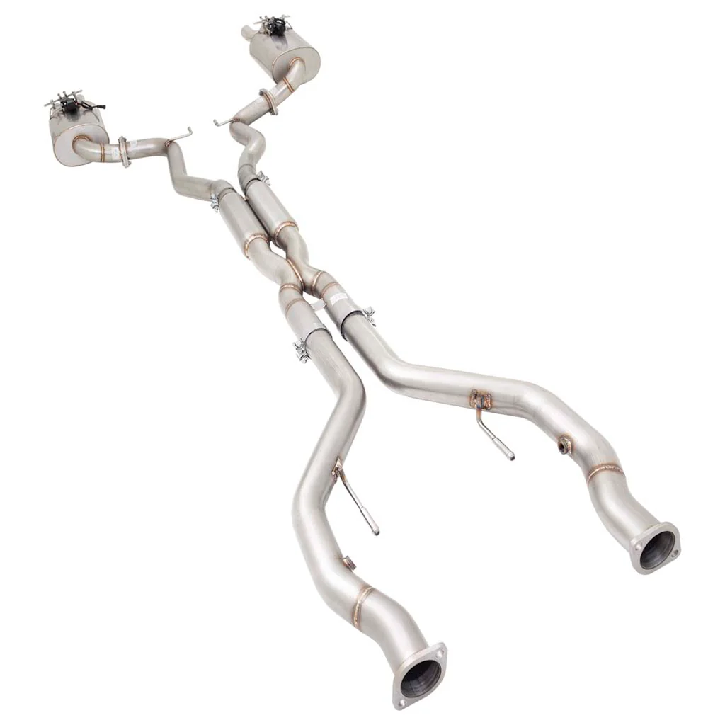 HSV GTS GEN-F 2013 2017 XFORCE Twin 3" Catback System Varex Rears Polished SS **** Special Order Item **** - Image 3