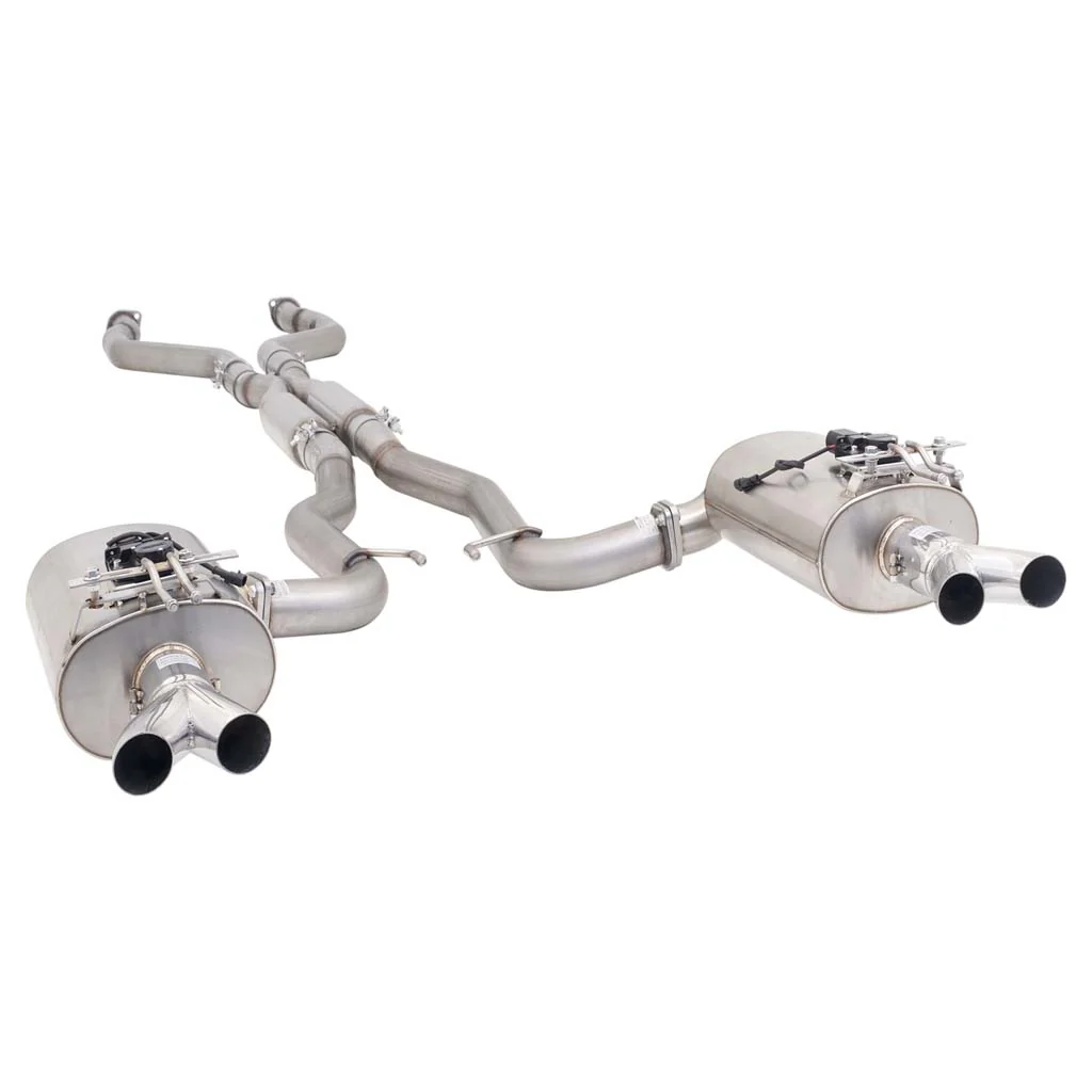 HSV GTS GEN-F 2013 - 2017 XFORCE Twin 3" Catback System Varex Rears - Raw 409 **** Special Order Item ****