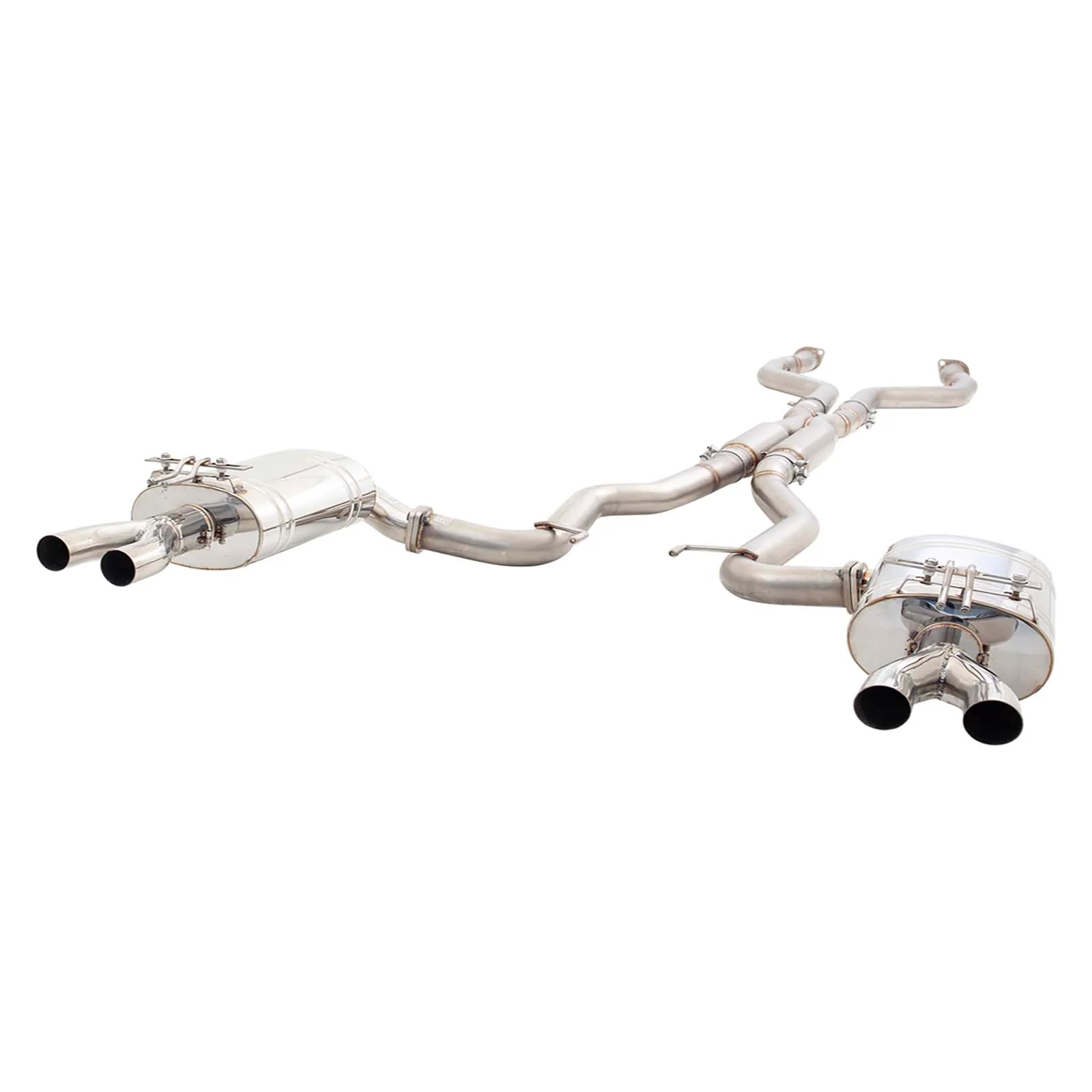 HSV Maloo 304 Stainless Steel Twin 3inch Cat Back Exhaust **** Special Order Item **** - Image 2