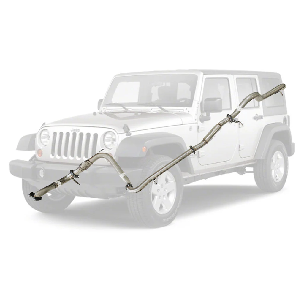 Jeep Wrangler JK 2007-2010 2.8L CRD 3 Inch Turbo Back Exhaust *** Limited Stock Made To Order **** - Image 5