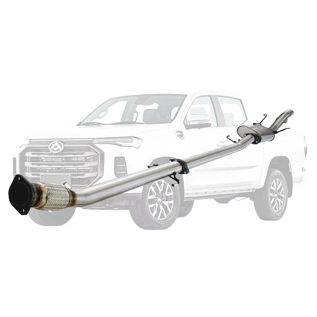 LDV T60 2.0L Turbo Diesel 4 Cyl Ute AWD 09/2021-ON 3 Inch DPF Back Exhaust - Image 3