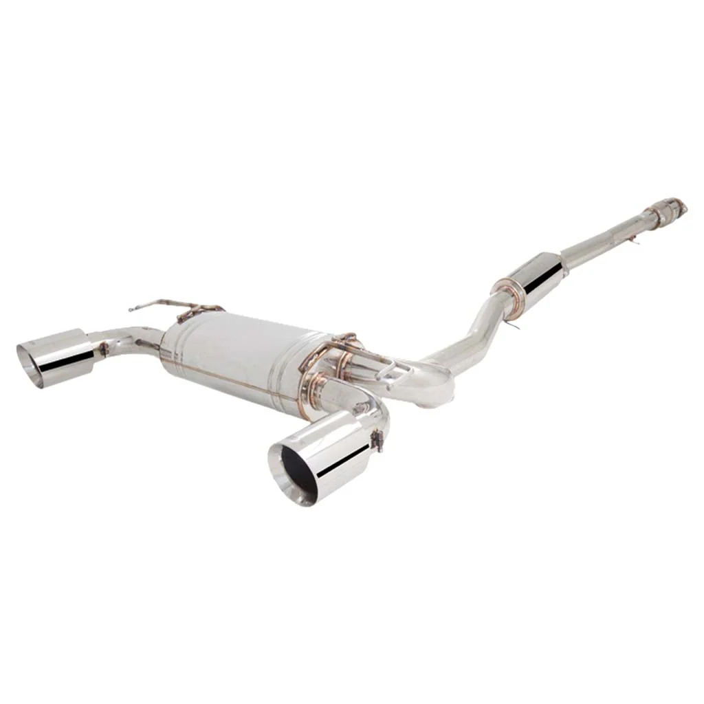 Mitsubishi Evolution X 3Inch Stainless Steel Cat Back System with Dual Tips **** Special Order Item ****