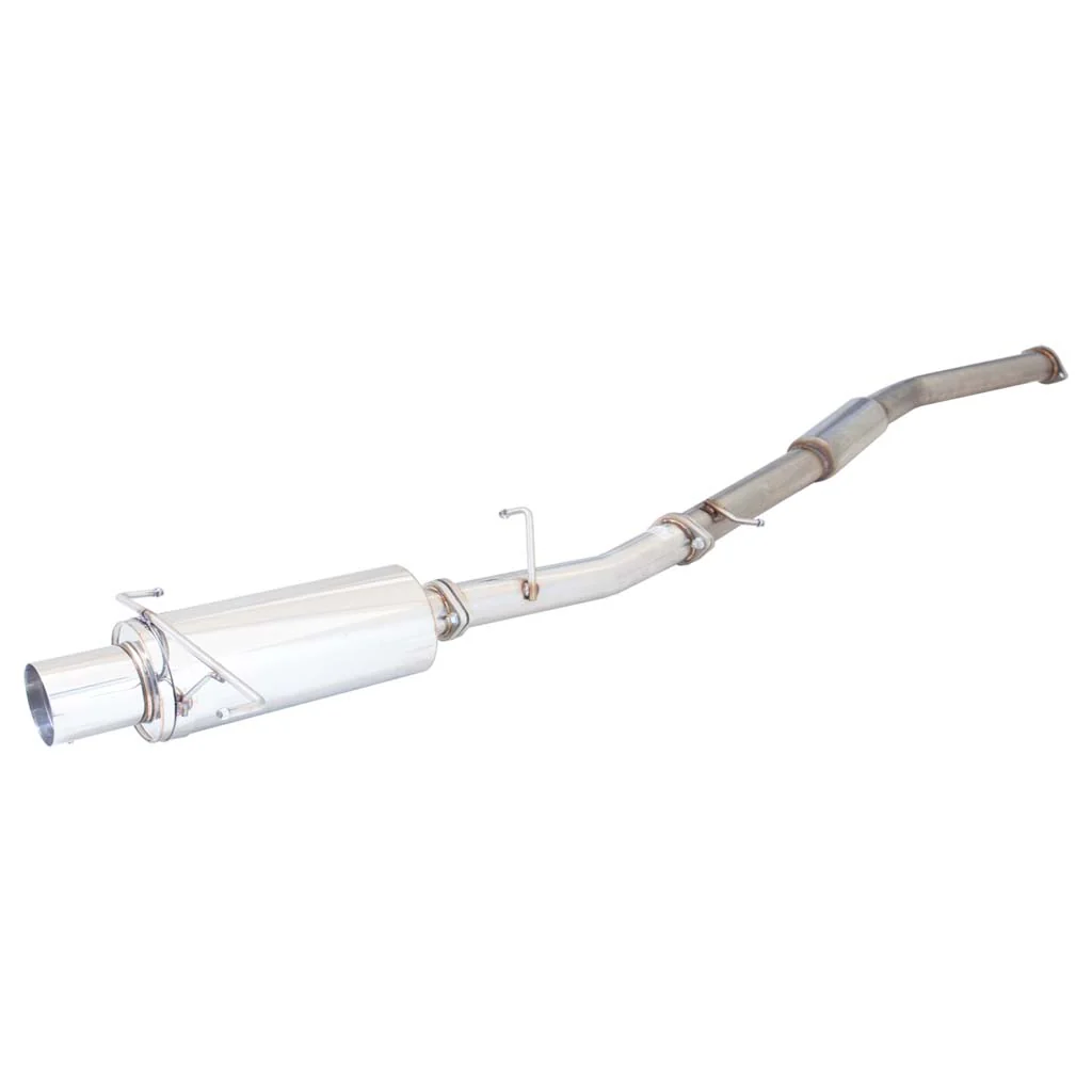 Nissan 200SX S14 S15 3 Inch Full Exhaust With Angle-Out Cannon - Raw 409 **** Special Order Item ****