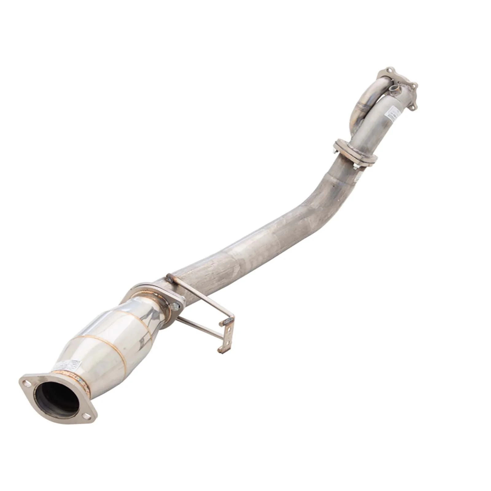 Nissan 200SX S14 S15 3 Inch Full Exhaust With Angle-Out Cannon - Raw 409 **** Special Order Item **** - Image 2
