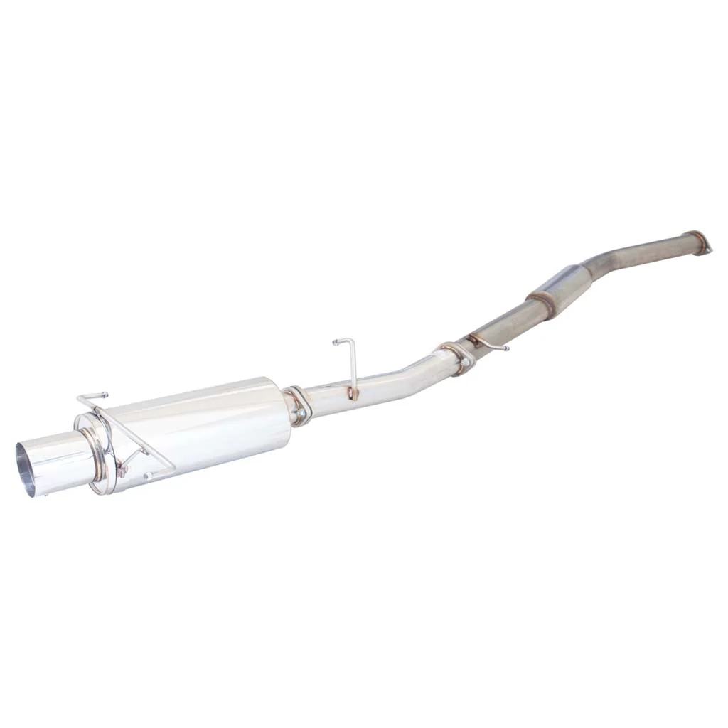 Nissan 200SX S14 S15 XFORCE 3 Inch Catback Exhaust Angle-Out Cannon - Raw 409 **** Special Order Item ****