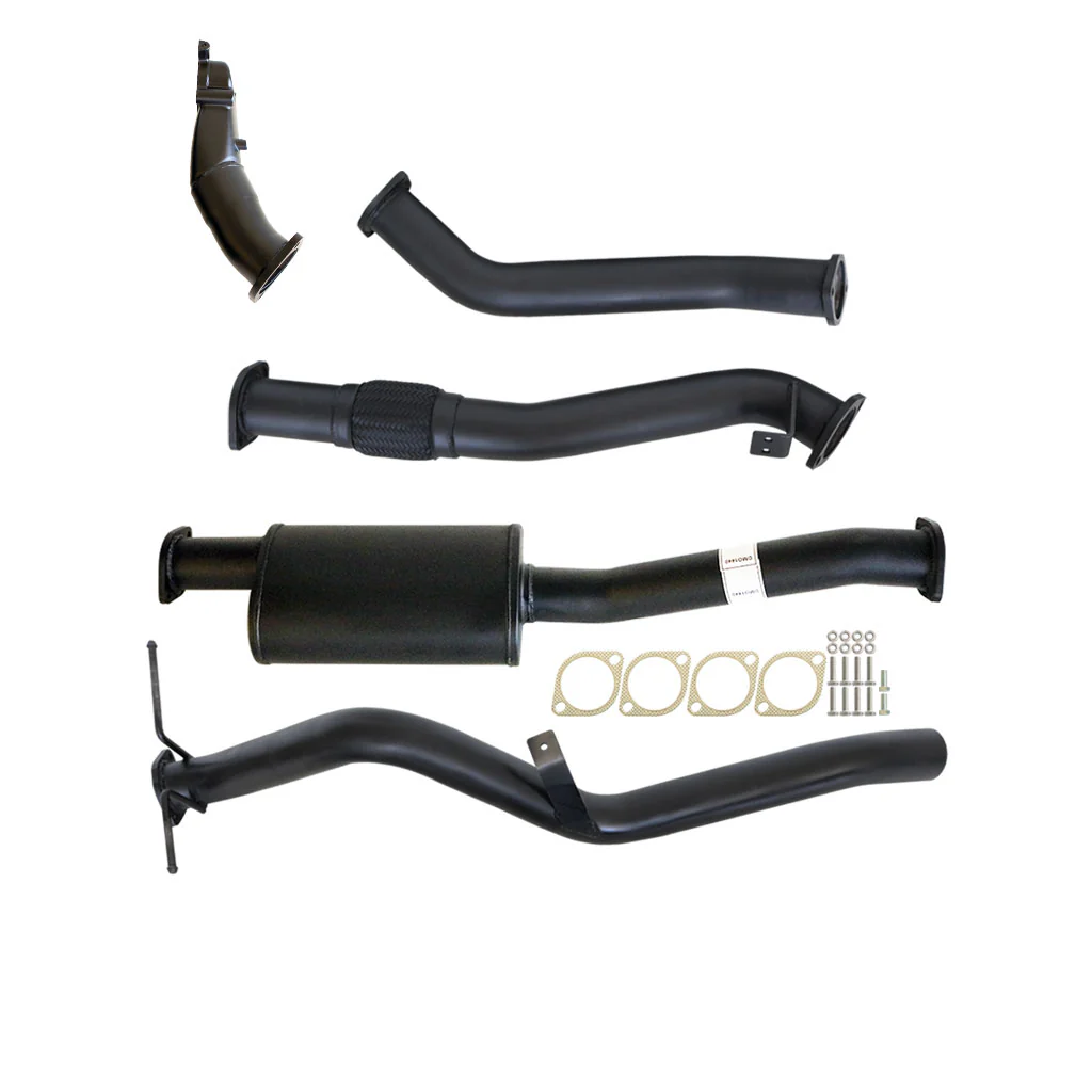 Nissan Navara D22 2.5L YD25DD-TI 4WD 3 Inch Turbo Back Exhaust 2007 To 2015 - Image 3